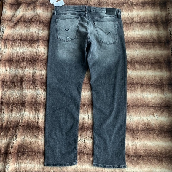 Hudson Blake Slim Straight Jean Dark Concrete - Picture 2 of 9